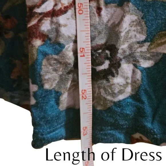 Wmns Motherhood Maternity by Jessica Simpson Floral Maternity Maxi Dress Sz M - Picture 6 of 9